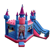 inflatable bouncy castle princess